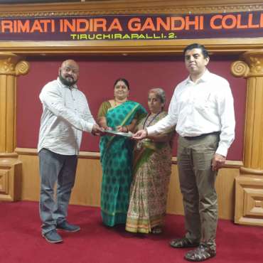 MoU with Srimathi Indra Gandhi College